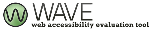 Logo: WAVE Accessibility Evaluation Tool