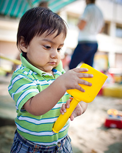 photograph of a child