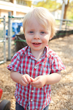 photograph of a child